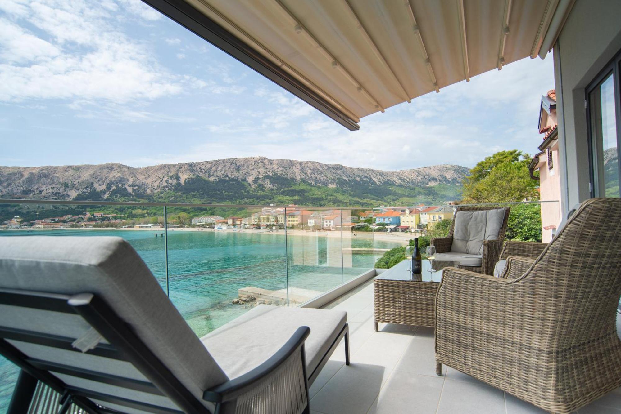 Apartments Palada 1 Baška Exterior foto